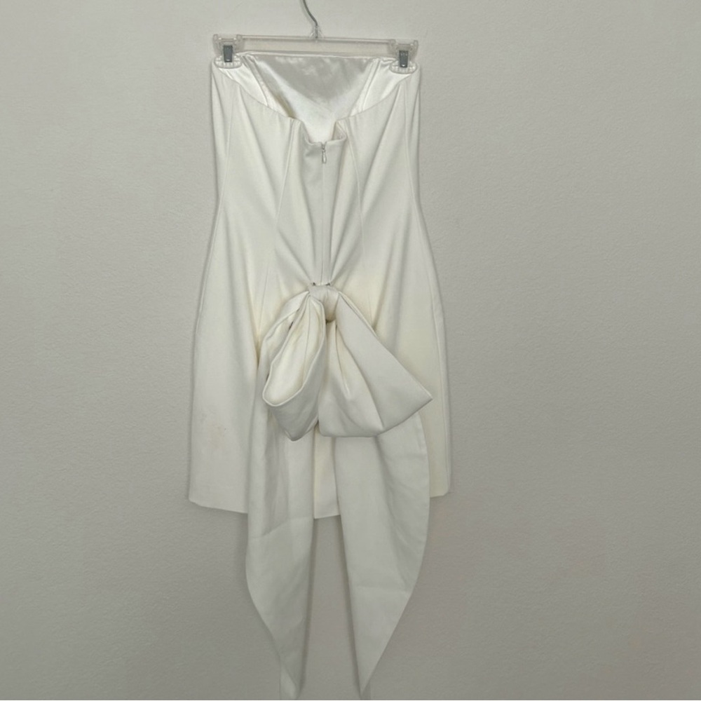 NADINE MERABI White Mini Dress - Picture 11 of 16